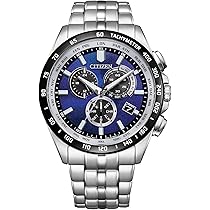 69【美品】CITIZEN 時計　ソーラー　エコドライブ　箱付き　メンズ　ブルー Amazon.co.jp: [Citizen] 腕時計 光発電エコ・ドライブ 電波時計